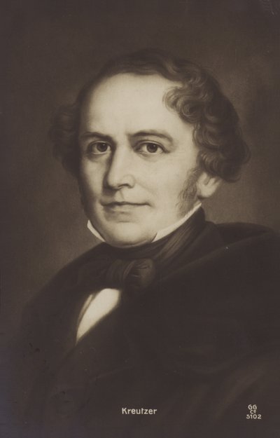 Portrait de Rodolphe Kreutzer - French School