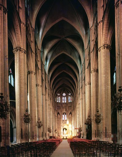 Vue de la nef, 1225-50 - French School