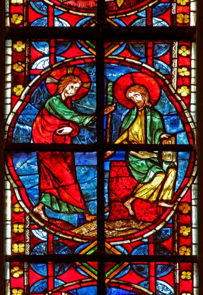 Saint Jacques avec le Christ - French School