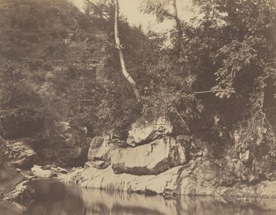 Scène de rivière, vers 1855 - G. B. Gething