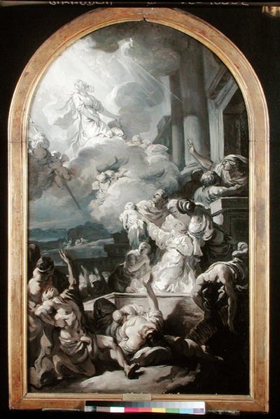 Le Miracle de Sainte Geneviève, c.1765 - Gabriel Francois Doyen