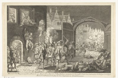 Nuit de la Saint-Barthélemy, 1572 - Gaspar Bouttats