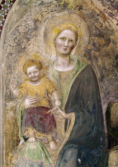 Vierge et Enfant (détail) - Gentile da Fabriano