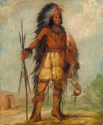 A-wun-ne-wa-be, Oiseau de Tonnerre - George Catlin