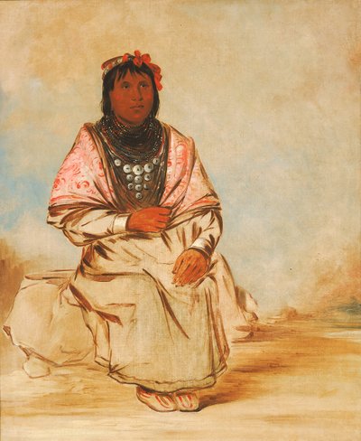 Une femme séminole, 1838 - George Catlin