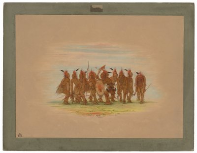 Danse amusante - Saukie - George Catlin