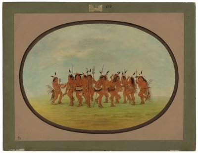 Danse amusante - Sioux - George Catlin