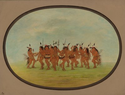 Danse Amusante - Sioux, 1861-1869 - George Catlin