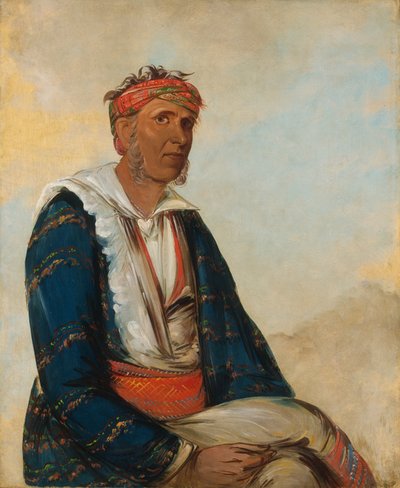 Cól-lee, un Chef de Bande, 1834 - George Catlin