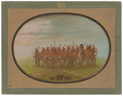 Danse au Berdache - Saukie - George Catlin