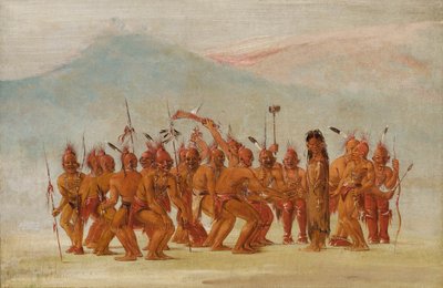 Danse au Berdash, 1835-1837 - George Catlin