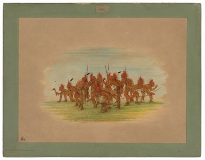 Danse de la découverte - Saukie - George Catlin