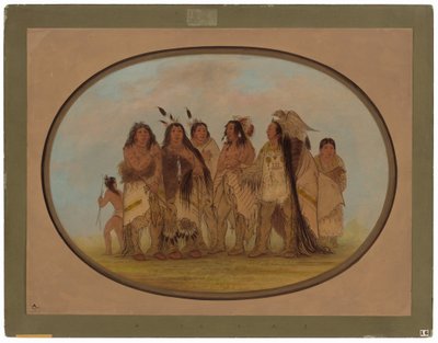 Indiens Crow Distingués - George Catlin