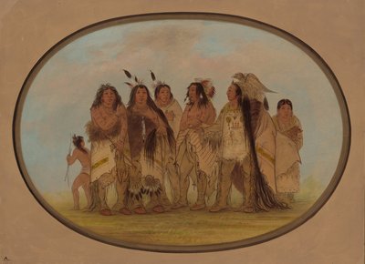 Indiens Crows distingués - George Catlin