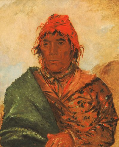 Ee-mat-lá-, King Phillip, Second Chief - George Catlin