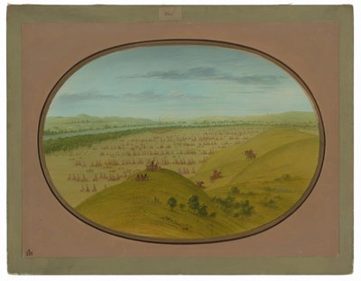 Fort Pierre - George Catlin