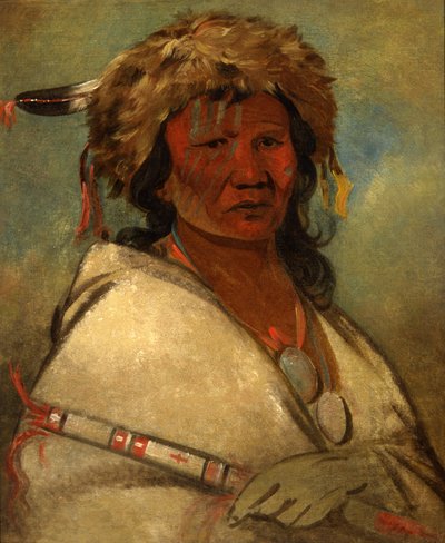 Grand Héros, un chef, 1845 - George Catlin