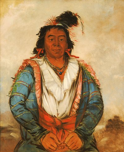 Hose-put-o-káw-gee, un Brave, 1834 - George Catlin