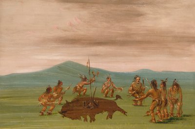 Bison de médecine des Sioux, 1837-1839 - George Catlin