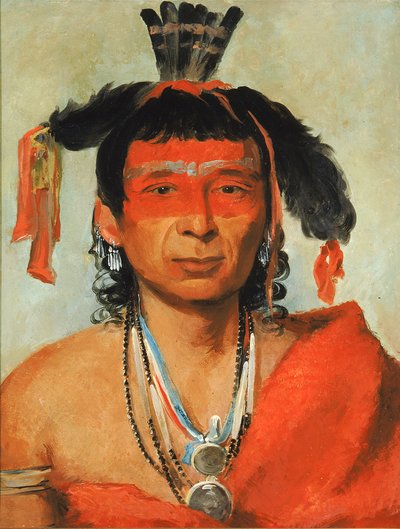 Másh-kee-wet, un grand dandy, 1831 - George Catlin