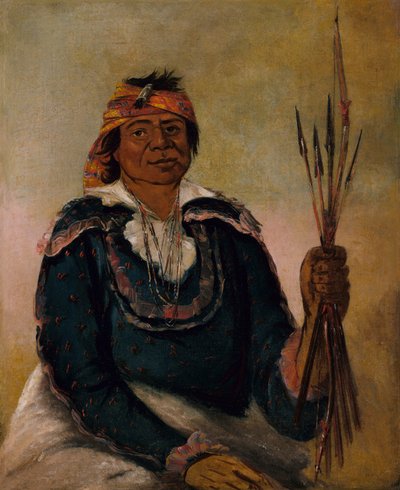 Ni-có-man, La Réponse, Second Chef, 1830 - George Catlin