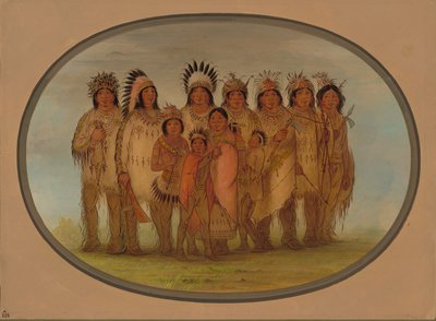 Indiens Ojibbeway à Paris, 1861-1869 - George Catlin