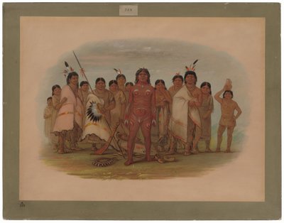 "Peins-moi" - Apachee - George Catlin