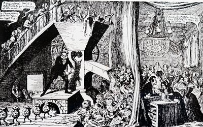 Un ouvrier en sueur - George Cruikshank