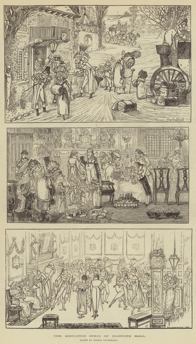 Le brin de gui de Oldstone Hall - George Cruikshank