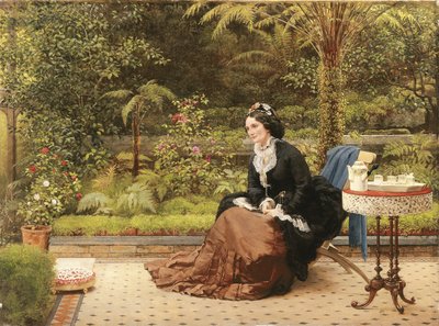 Cinq heures, c.1874 - George Dunlop Leslie