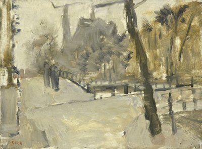 Le Leidsegracht, Amsterdam - George Hendrik Breitner