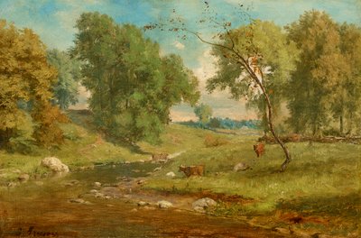 Dans le pré - George Inness