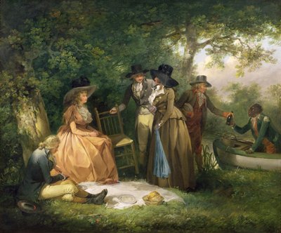 Le Repas du pêcheur - George Morland