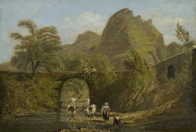 Dynas Rock et Bridge - George Orleans Delamotte