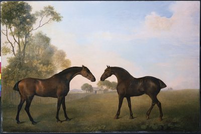 Deux Chasseurs au Pâturage - George Stubbs