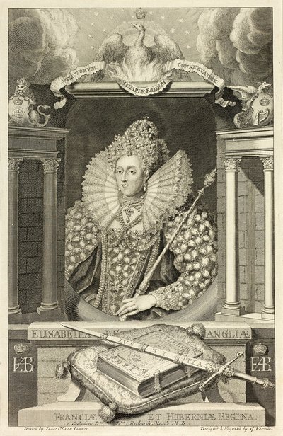 Reine Élisabeth I - George Vertue