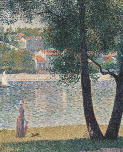 La Seine à Courbevoie, 1885 - Georges Pierre Seurat