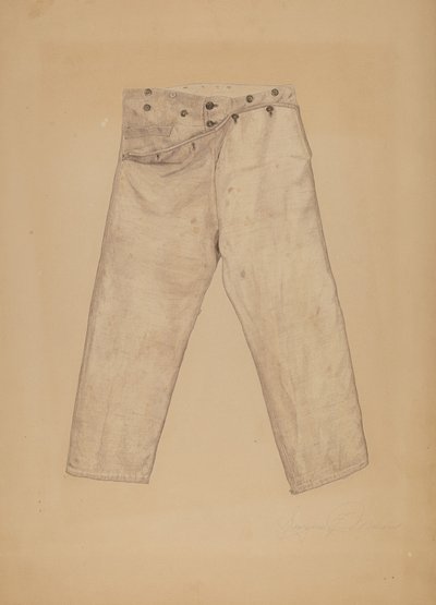 Culottes en tissu fait maison - Georgine E. Mason