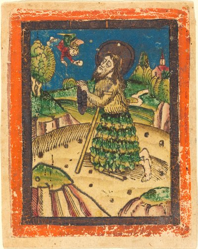 Saint Onuphre - German 15th Century