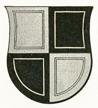 Armoiries de Zollern (Hechingen), vers 1898 - German School