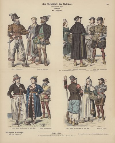 Costumes frisons - German School