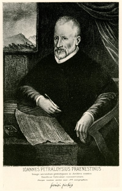 Giovanni Pierluigi da Palestrina - German School