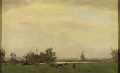 Paysage de prairie sur la Spaarne - Gerrit Willem Dijsselhof