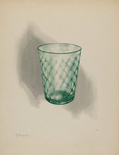 Tumbler, vers 1937 - Giacinto Capelli