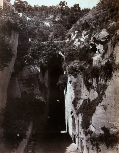 Vue de Piedigrotta à Naples - Giorgio Sommer