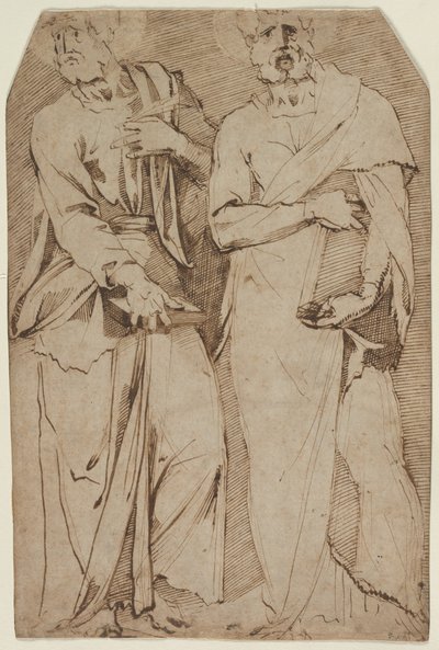 Deux saints debout, 1563-1572 - Giovanni Bandini