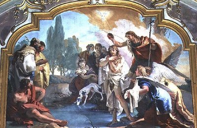 Le Baptême du Christ - Giovanni Battista Tiepolo