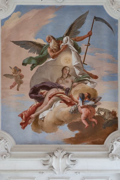 Le temps découvre la vérité - Giovanni Battista Tiepolo