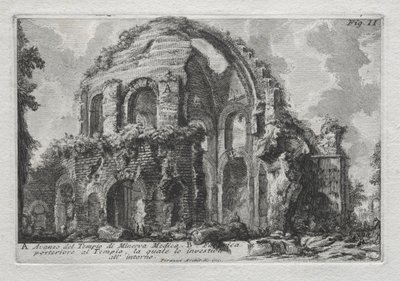 Avanzo del Tempio di Minerva Medica - Giovanni Battista Piranesi