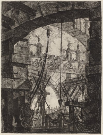 La grande piazza - Giovanni Battista Piranesi